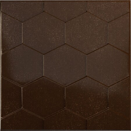 19 5/8in. W X 19 5/8in. H Honeycomb EnduraWall Decorative 3D Wall Panel Covers 2.67 Sq. Ft.